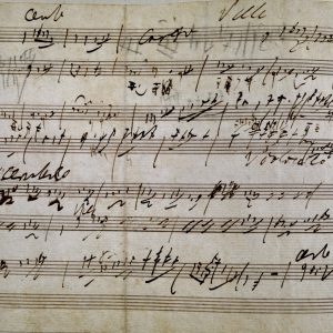 Beethoven Op 69 manuscript