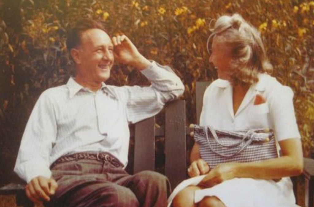 Martinu with his wife Charlotte