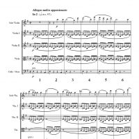 Mendelssohn Violin Concerto score