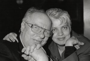 Michael Steinberg and Jorja in 1992