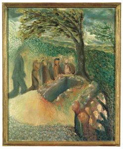 Mahler's funeral procession-Schoenberg, 1911