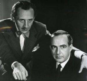 Vladimir Horowitz with Samuel Barber in 1950